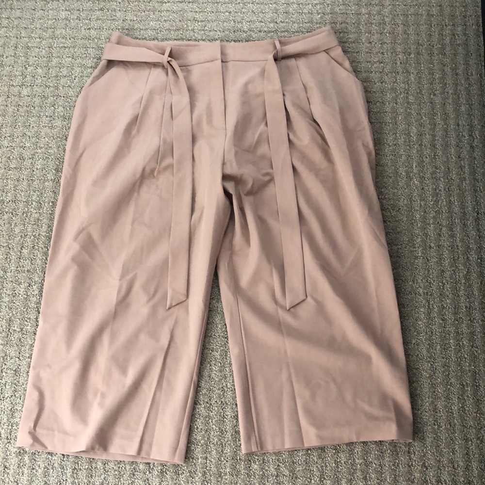 ASOS Tan Wide Leg Trouser